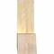 Ekena Millwork Portland Rough Sawn Timber Gable Bracket, Douglas Fir, 72"W x 18"H x 6"D x 6"F, 6/12 Pitch GBW072X18X0606POR00RDF - alternate 5